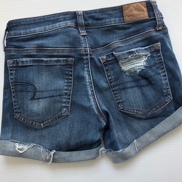 American Eagle Outfitters midi shorts rolled hem - Picture 5 of 8